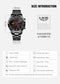 Full Circle Touch Screen Smartwatch for Men - Bluetooth Call - Waterproof - Sport Fitness Activity Tracker mobgr