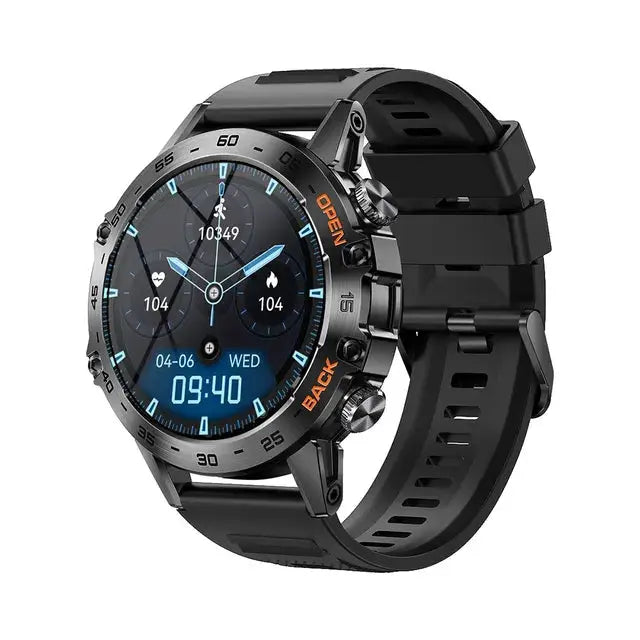 Luxury Steel 1.39" Bluetooth Call Smartwatch - Sports Fitness Tracker - IP68 Waterproof - Compatible with Android & iOS mobgr