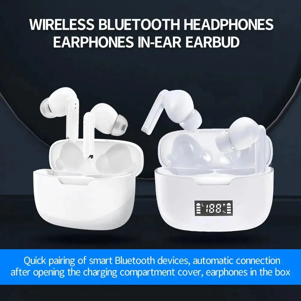 Wireless Bluetooth Earphones | TWS Air In-Ear Pods Buds for iPhone, Samsung, Android