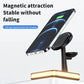 25W 3 in 1 Magnetic Wireless Charger Stand for Iphone 12 13 14 15 Pro Max Airpods Apple Watch 8 7 6 5 Fast Charging Dock Station mobgr