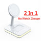 25W 3 in 1 Magnetic Wireless Charger Stand for Iphone 12 13 14 15 Pro Max Airpods Apple Watch 8 7 6 5 Fast Charging Dock Station mobgr