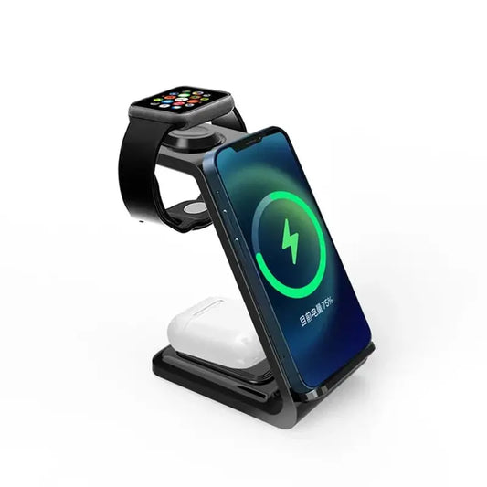 30W 3 in 1 Wireless Fast Charging Dock mobgr