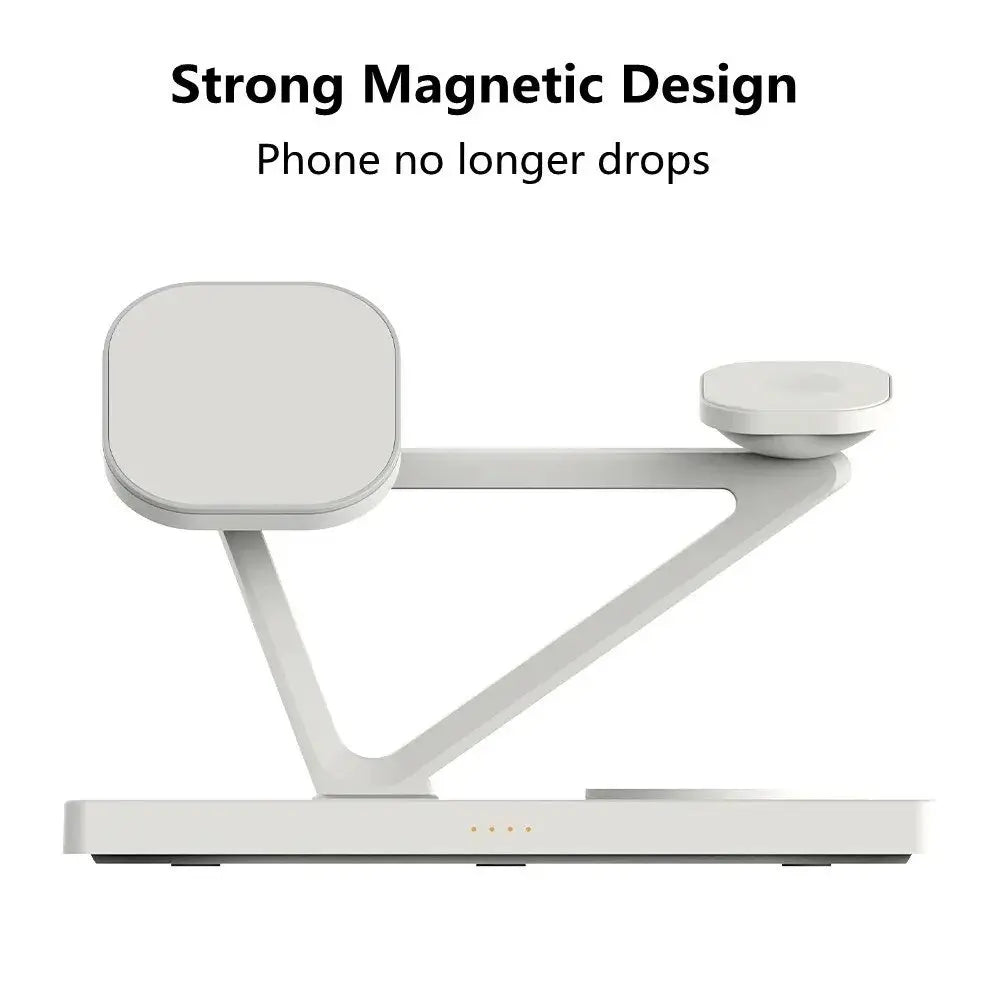 5 in 1 Magnetic Wireless Charging Prism Stand mobgr