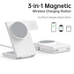 3 in 1 Foldable Wireless Charger Fast Charging Station for Iphone 15 14 Holder Magnetic Charger Stand Dock for Apple Watch S8/7 mobgr