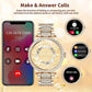 Elegance Series AMOLED Screen Smartwatch: Heart Rate, Blood Oxygen Monitoring - Fashion Ladies Bracelet - Bluetooth Call Smartwatch for Android & iOS mobgr