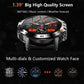 Luxury Steel 1.39" Bluetooth Call Smartwatch - Sports Fitness Tracker - IP68 Waterproof - Compatible with Android & iOS mobgr