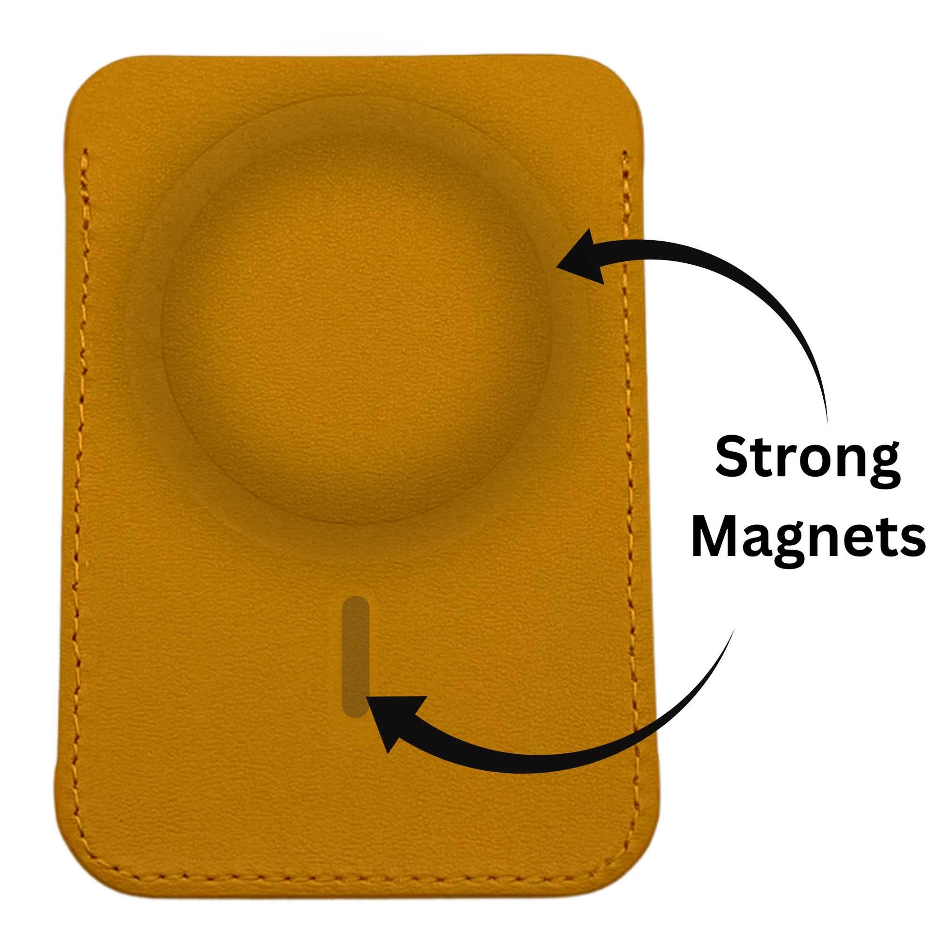 Magsafe Magnetic Wallet- Stretchy-Upto 8 Card mobgr