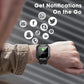 Military Smart Watch | Fitness Tracker, Heart Rate Monitor, Waterproof Sports Watch