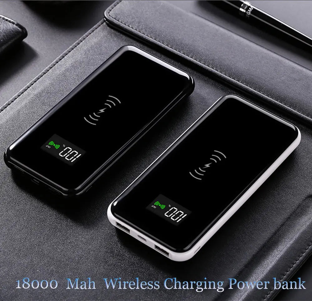 18000mAh Portable Power Bank with Dual USB Outputs mobgr