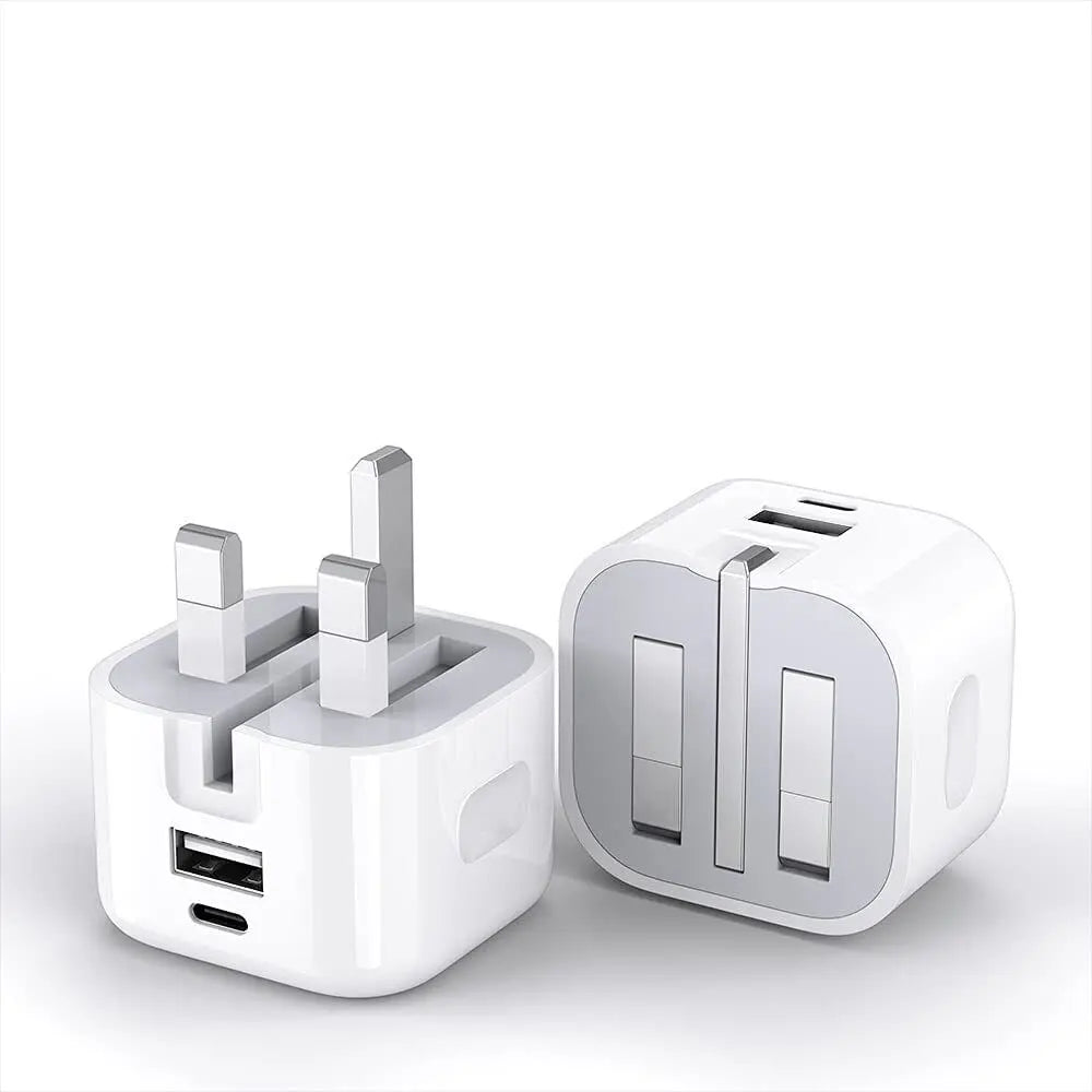 High-Speed 4-Port USB Wall Charging Adapter 