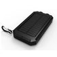 Waterproof 50000mAh Solar Power Bank with Dual USB Ports and Flash Light