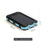 Waterproof 50000mAh Solar Power Bank with Dual USB Ports and Flash Light