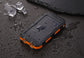 Waterproof 50000mAh Solar Power Bank with Dual USB Ports and Flash Light